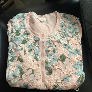 light sweater size M long sleeve peachy pink